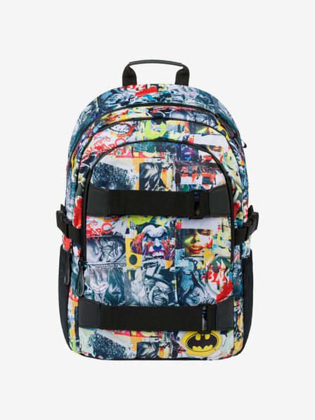 BAAGL  Černý školní batoh Baagl Skate Batman Komiks
