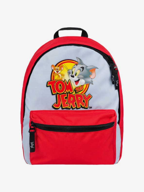 BAAGL  Šedý předškolní batoh Baagl Tom & Jerry