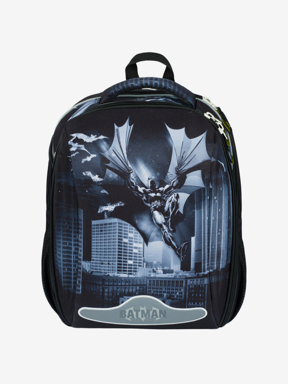 BAAGL  Černá školní aktovka Baagl Shelly Batman Dark City