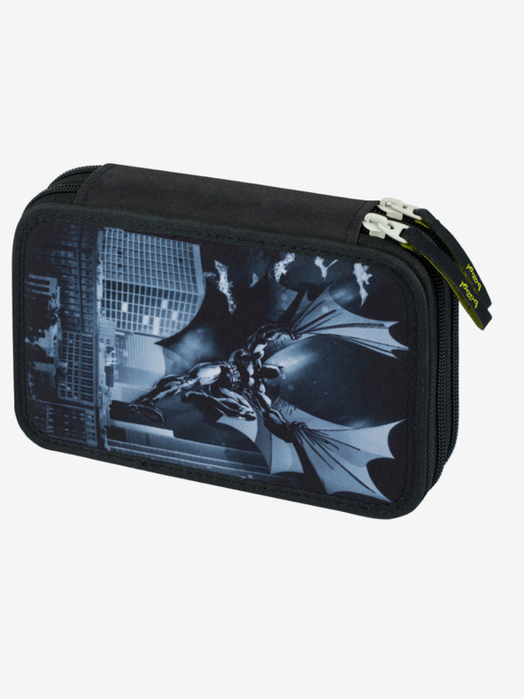 BAAGL  Černý školní penál dvoupatrový Baagl Batman Dark City