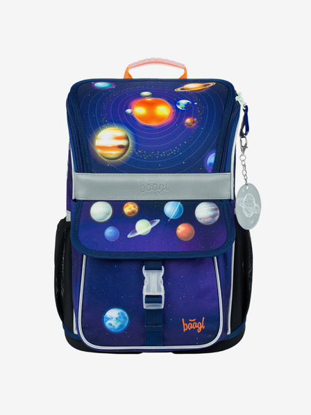 BAAGL  Modrý školní aktovka Zippy Baagl Planety