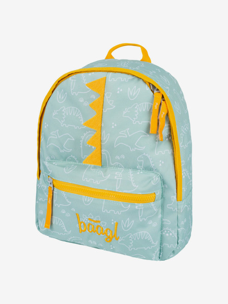 BAAGL  Zelený předškolní batoh Baagl Dino