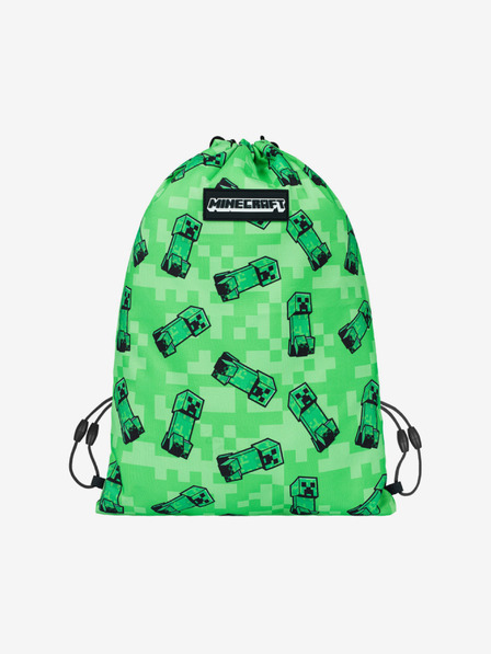 BAAGL  Zelený vak Baagl Minecraft  Creeper