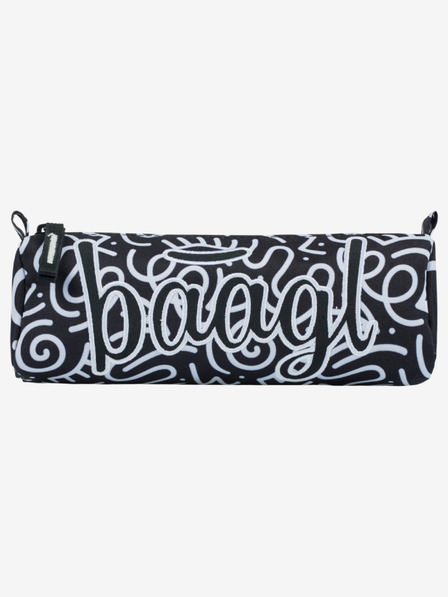 BAAGL  Černé studentské pouzdro Baagl Element