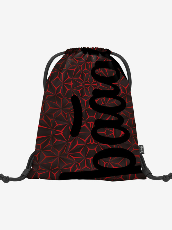 BAAGL  Černý vak Baagl Red Polygon