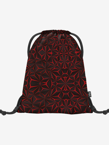 BAAGL  Černý vak Baagl Red Polygon