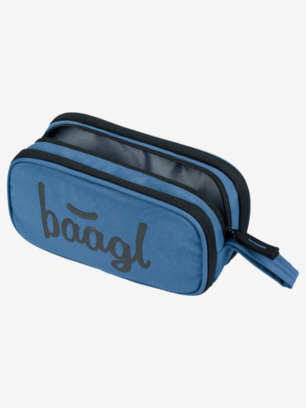 BAAGL  Modrý studentský penál etue ocean blue Baagl
