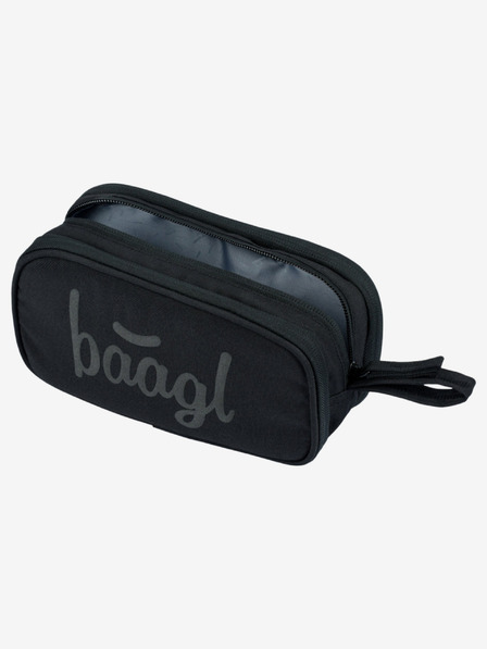 BAAGL  Černý studentský penál etue Baagl Black
