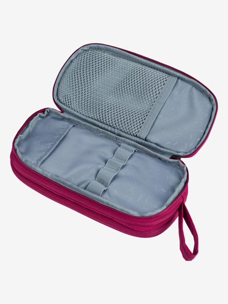 BAAGL  Červený školní set - batoh, penál, sáček Baagl Coolmate Ruby