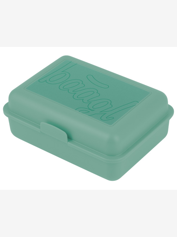 BAAGL  Zelený box na svačinu Baagl Green