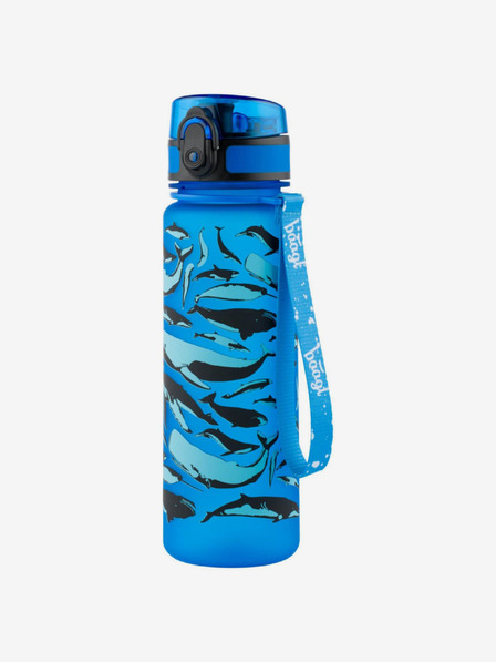 BAAGL  Modrá tritanová láhev na pití velryby, 500 ml Baagl