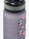 BAAGL  Šedá tritanová láhev na pití panda, 500 ml Baagl
