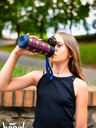 BAAGL  Modrá tritanová láhev na pití harry potter nebelvír, 500 ml Baagl