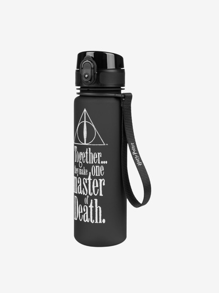 BAAGL  Černá tritanová láhev na pití harry potter relikvie smrti, 500 ml Baagl