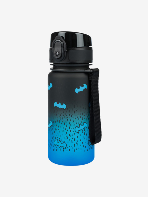 BAAGL  Černá tritanová láhev na pití gradient batman blue, 350 ml Baagl