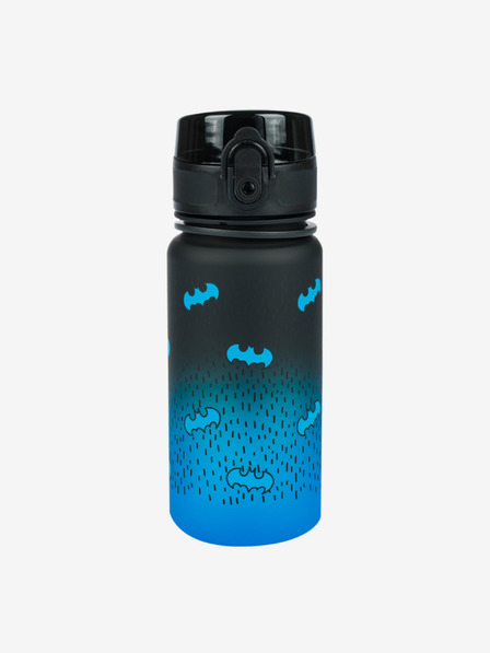 BAAGL  Černá tritanová láhev na pití gradient batman blue, 350 ml Baagl
