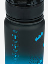 BAAGL  Černá tritanová láhev na pití gradient batman blue, 350 ml Baagl