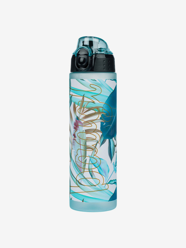 BAAGL  Fialová tritanová láhev na pití leafs, 700 ml Baagl