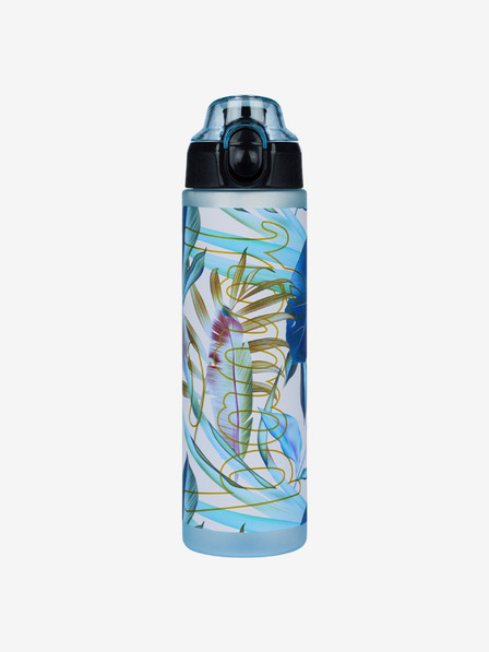BAAGL  Fialová tritanová láhev na pití leafs, 700 ml Baagl