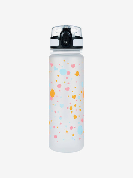 BAAGL  Bílá tritanová láhev na pití mazlíčci, 500 ml Baagl