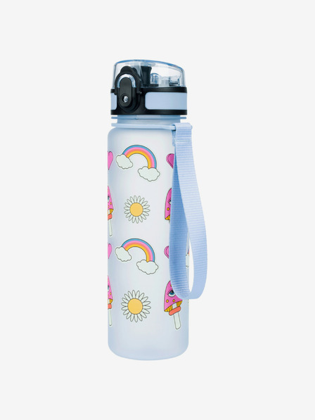 BAAGL  Modrá tritanová láhev na pití hippie, 500 ml Baagl