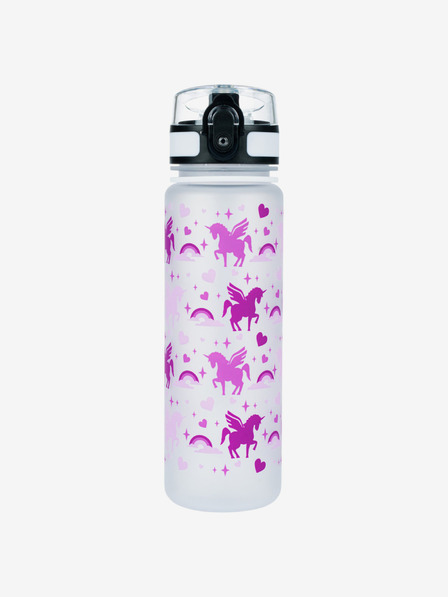 BAAGL  Fialová tritanová láhev na pití jednorožec království, 500 ml Baagl