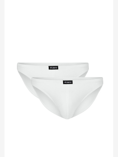 Atlantic Pánské slipy z Pima bavlny ATLANTIC Mini 2Pack