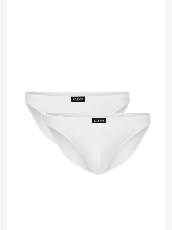 Atlantic Pánské slipy z Pima bavlny ATLANTIC Mini 2Pack