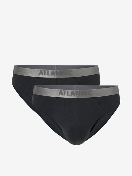 Atlantic Pánské slipy z Pima bavlny ATLANTIC 2Pack