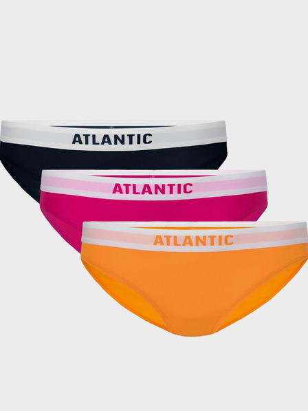 Atlantic Dámské kalhotky Bikini ATLANTIC 3Pack