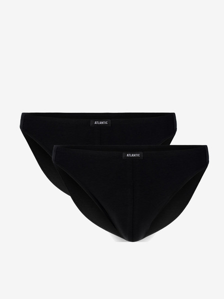Atlantic Pánské slipy z Pima bavlny ATLANTIC Mini 2Pack
