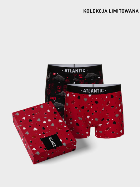 Atlantic Pánské boxerky Love ATLANTIC 2Pack