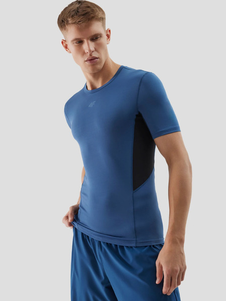 4F Pánské sportovní tričko slim z recyklovaných materiálů 4F