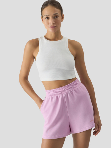 4F Dámský crop top slim 4F