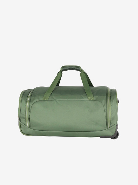 Travelite Zelená cestovní taška Travelite Miigo Wheeled duffle