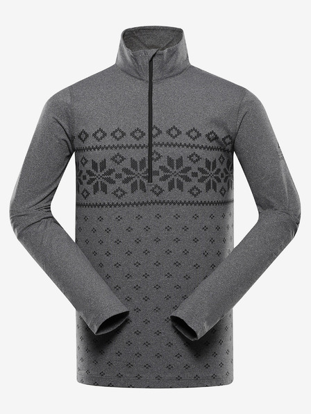 ALPINE PRO Pánské rychleschnoucí triko ALPINE PRO STANS dk. true gray varianta pc