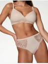 Marks & Spencer Vysoce střižené kalhotky Body Soft™, sada 3 ks Marks & Spencer béžová