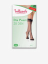 Bellinda Sada dvou párů dámských silonkových podkolenek v tělové barvě Bellinda DIE PASST KNEE-HIGHS 20 DEN