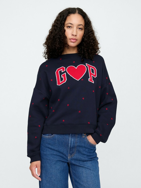 GAP Oversize mikina s logem Gap