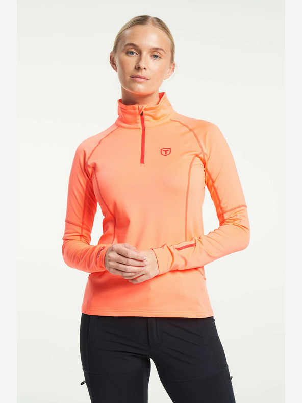 Tenson dámská funkční mikina TENSON TXlite Halfzip W korálová