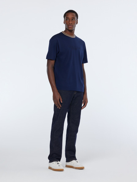 Scotch & Soda Tmavě modré pánské tričko Scotch & Soda