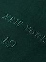 Scotch & Soda Tmavě zelená pánská mikina s kapucí Scotch & Soda
