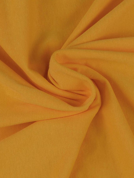 Kvalitex Jersey prostěradlo dětské 70x140cm sytě žluté Kvalitex