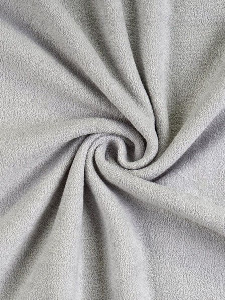 Kvalitex Froté prostěradlo dětské 70x140cm světle šedé Kvalitex