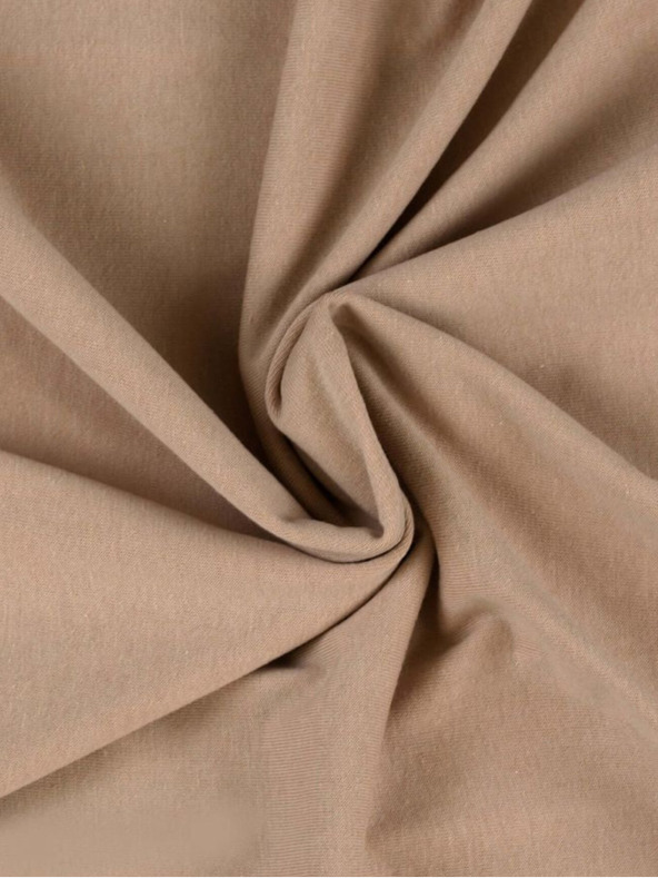 Kvalitex Jersey prostěradlo dětské 60x120cm světle béžové Kvalitex