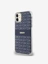 DKNY PC/TPU Repeat Pattern Tonal Stripe Magsafe Zadní Kryt pro iPhone 11 Blue DKNY