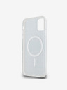 DKNY PC/TPU Repeat Pattern Tonal Stripe Magsafe Zadní Kryt pro iPhone 11 Blue DKNY