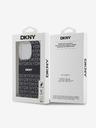 DKNY PC/TPU Repeat Pattern Tonal Stripe Magsafe Zadní Kryt pro iPhone 14 Pro Black DKNY