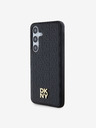 DKNY DKNY PU Leather Repeat Pattern Stack Logo Magsafe Zadní Kryt pro Samsung Galaxy S24+ Black