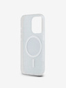 DKNY PC/TPU Repeat Pattern Tonal Stripe Magsafe Zadní Kryt pro iPhone 13 Pro Blue DKNY